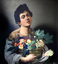 Gyümölcskosarat tartó fiú, Caravaggio műve